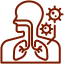 Icon of respiratory problem