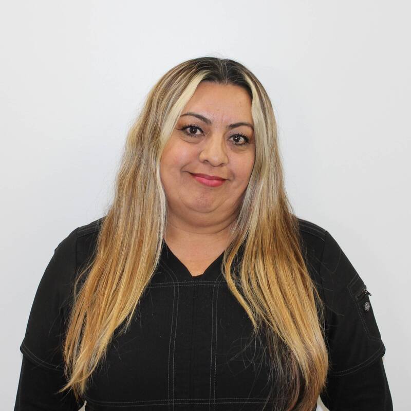 A close photo shot of Sandra Alvarez